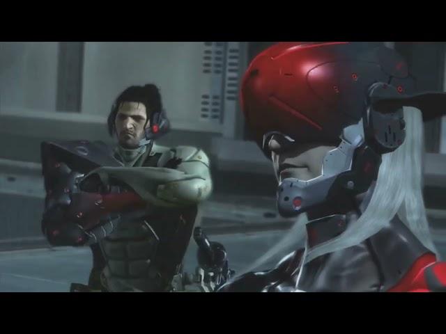 Eu e meu amigo redublando a cutscene do monsoon mgr - Metal Gear Rising: Revegeance