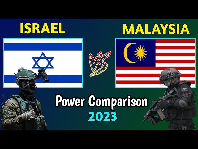 Israel vs Malaysia Military Power Comparison 2023 | Malaysia vs Israel Military Comparison 2023