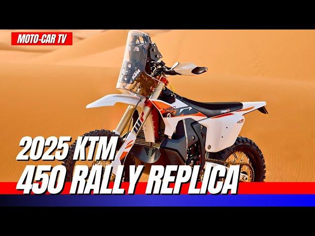 Unleashing the Beast: The 2025 KTM 450 Rally Replica | MOTO-CAR TV