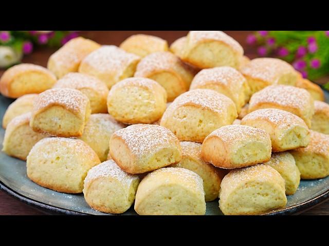 I am DELIGHTED with these cookies! Delicious, Quick crumbly cookies 