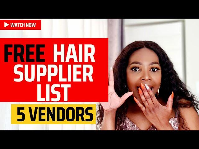 How To Find The Best Supplier For a Hair Business: FREE HAIR SUPPLIER LIST