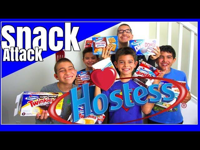 Hostess Snacks Challenge - Twinkies, Ding Dongs and More