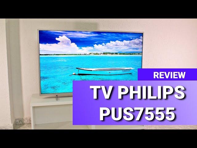 Philips PUS7555 / PUS7505 Review  Good value for price UHD 4K TV