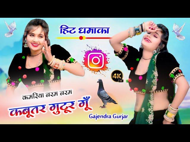 #viral कबूतर गुटूर गूँ । मेरी हिले कमरिया नरम नरम । hit gurjar rasiya 2024 | gajendra gurjar rasiya