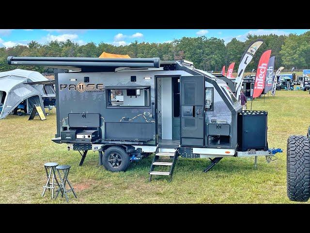 The BEST Offroad Camper Trailer at Overland Expo EAST 2023 - PAUSE by Palomino