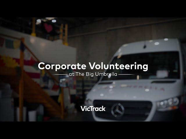 VicTrack's Corporate Volunteering: The Big Umbrella - May 2024