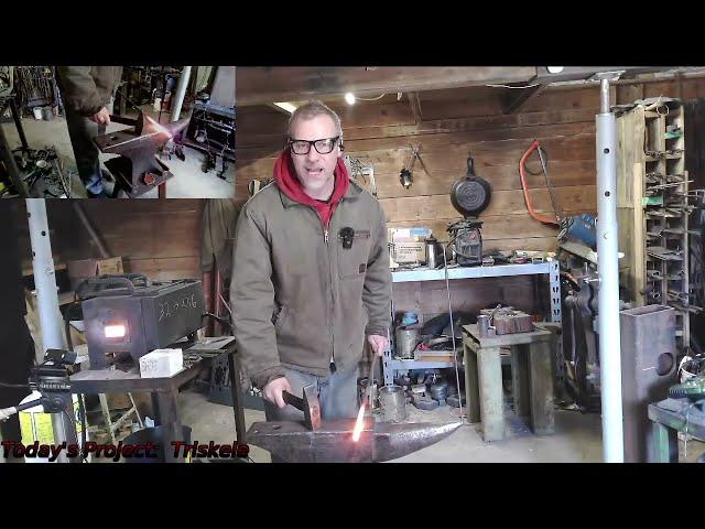 Blacksmith shop live @ Red Maple Forge -21/Mar/25