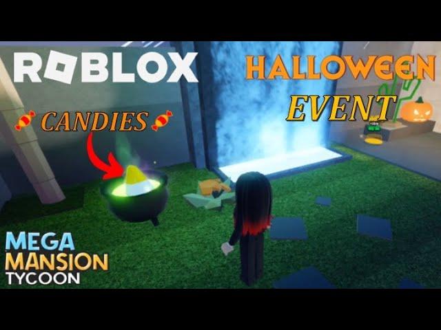 HALLOWEEN EVENT! ( NEW HALLOWEEN UPDATE ) - ROBLOX (MEGA MANSION TYCOON)