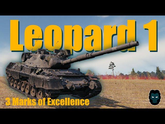 Leopard 1 - 3  Marks of Excellence