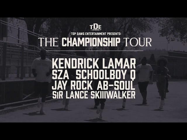 TDE Presents The Championship Tour 2018