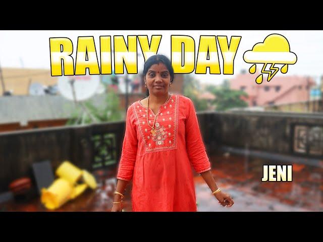 மழையோடு நல்ல உணவோடு இன்றைய நாள் ...| Rainy Day FOOD️ | Jeni