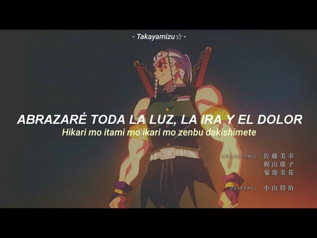 Kimetsu no Yaiba S2 Yuukaku-hen Arc OP Full AMV  ||『Zankyou Sanka - Aimer』|| Sub Español + Romaji
