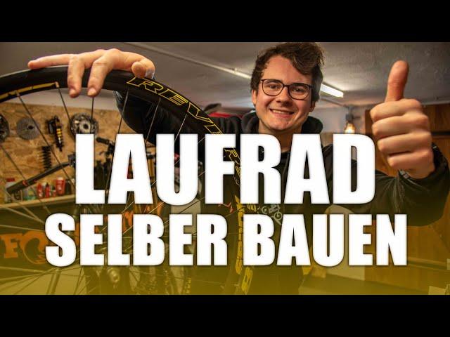 Fahrrad Laufrad selber bauen und zentrieren - ausführlicher Workshop