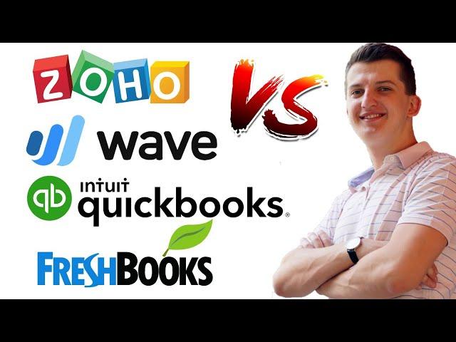 TOP 5 Accounting Software For Small Businesses 2024 - Quickbooks vs xero vs freshbooks vs wave