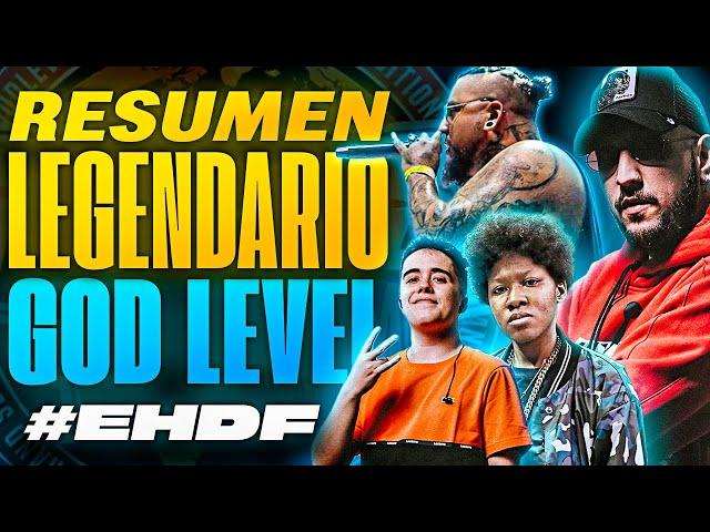 PIEZAS REACCIONA AL RESUMEN LEGENDARIO DE GOD LEVEL DEL HUMOR DEL FREESTYLE