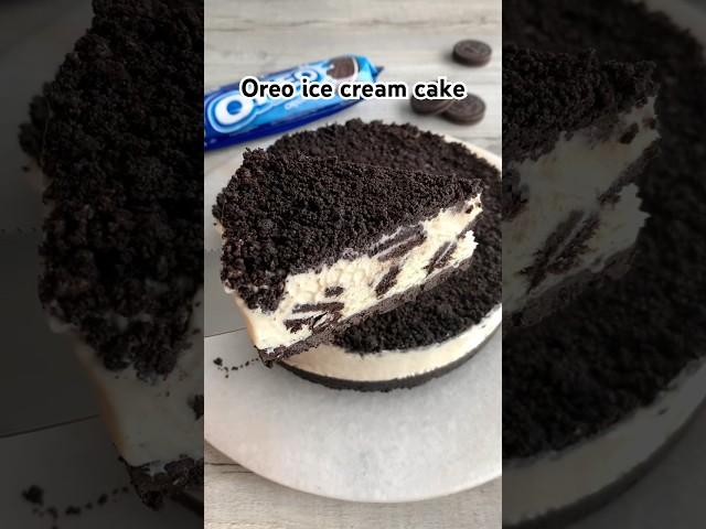 Have you ever tried an ice cream cake? #easyrecipe #shorts