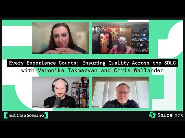 Every Experience Counts: Ensuring Quality Across the SDLC