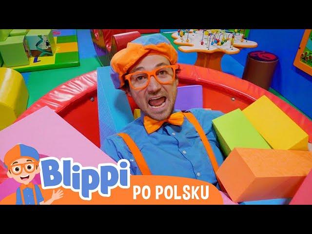 Zabawa z kolorowymi kształtami | Blippi po polsku | Nauka i zabawa dla dzieci