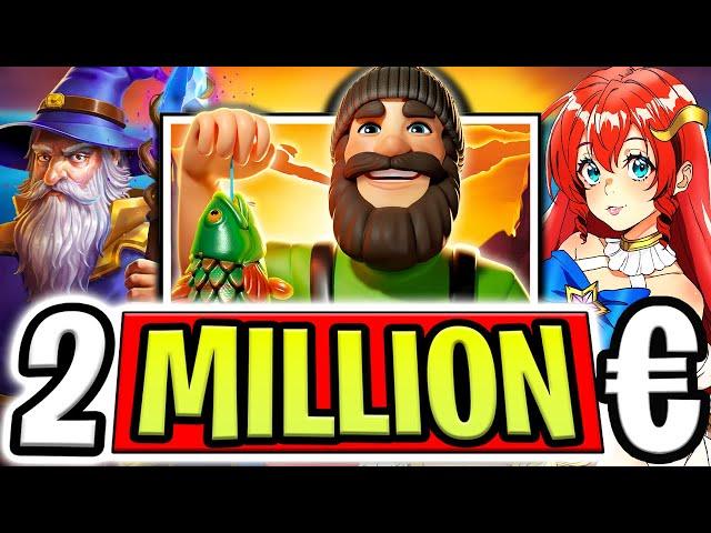 JACKPOT ALERT! €2,000,000 RECORD-BREAKING SLOT WINS BONUS HUNT!