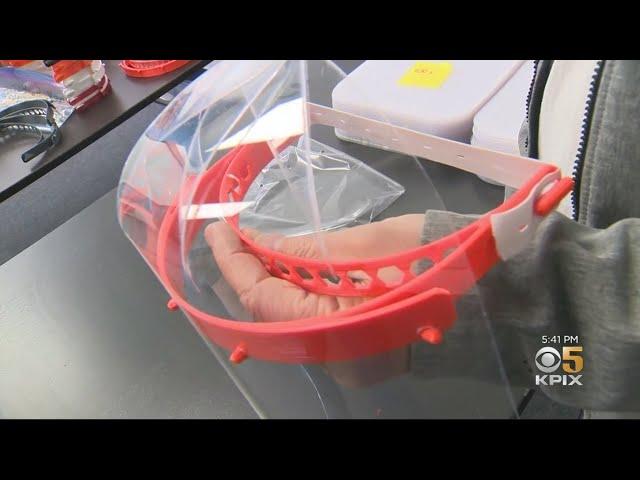 Maker Community Uses 3-D Printer to Supply PPE to Health Professionals