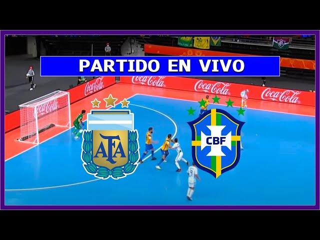  ARGENTINA vs BRASIL EN VIVO  MUNDIAL FUTSAL 2024 - FINAL  | LA SECTA DEPORTIVA