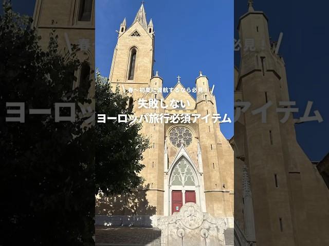 ヨーロッパ旅行で失敗しない必須アイテムを知ってますか？‍️ #newt #海外旅行 #ヨーロッパ旅行
