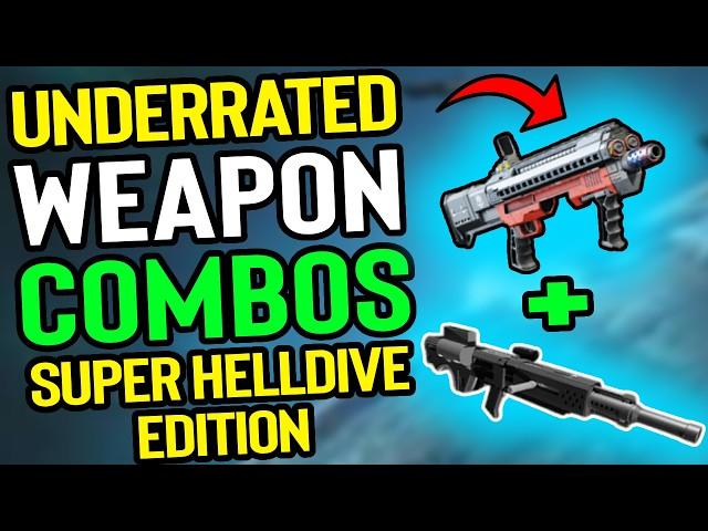 7+ PRIMARY & SUPPORT Weapon Combos that DESTROY Everything in the Hardest Difficulty in Helldivers 2