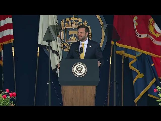 Vance delivers Naval Academy commencement address | FULL VIDEO