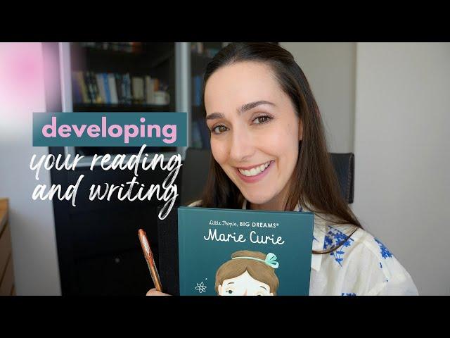 How to work on your reading and writing in English