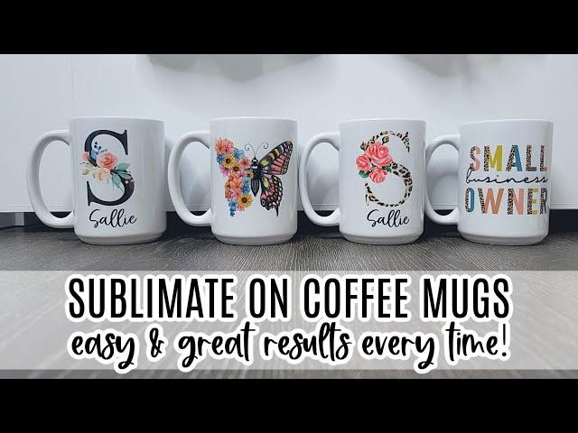 How to Sublimate a Mug for Beginners | Step By Step Tutorial