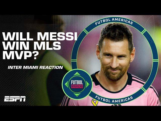 ‘HE’S DOMINANT!’ Will Lionel Messi win MLS MVP with Inter Miami? | ESPN FC