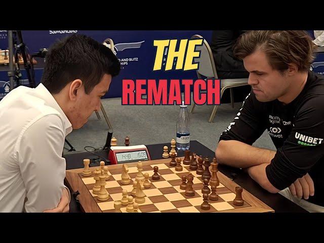 World Rapid Rematch | Nodirbek Abdusattorov vs Magnus Carlsen