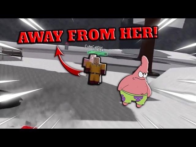 "stay away from her" head ahh  (Strongest Battlegrounds)