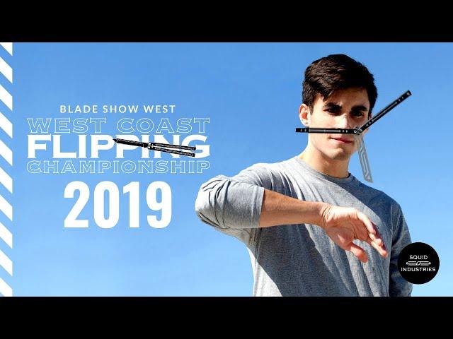 WCFC 2019 Balisong Flipping Competition at Blade Show West (LIVE BLADES) | Squid Industries