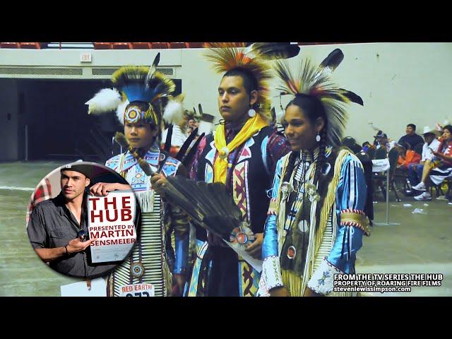 Martin Sensmeier at the Red Earth Festival in Oklahoma City - The Hub TV series