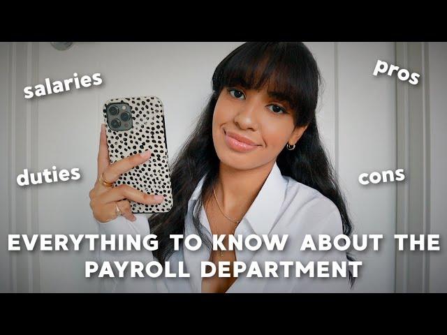 HR PAYROLL DEPARTMENT EXPLAINED | salary, duties, education, & more!