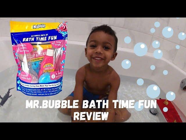 Mr Bubble Ultimate Pack Of Bath Time Fun Review | Bubble Bath Fun!