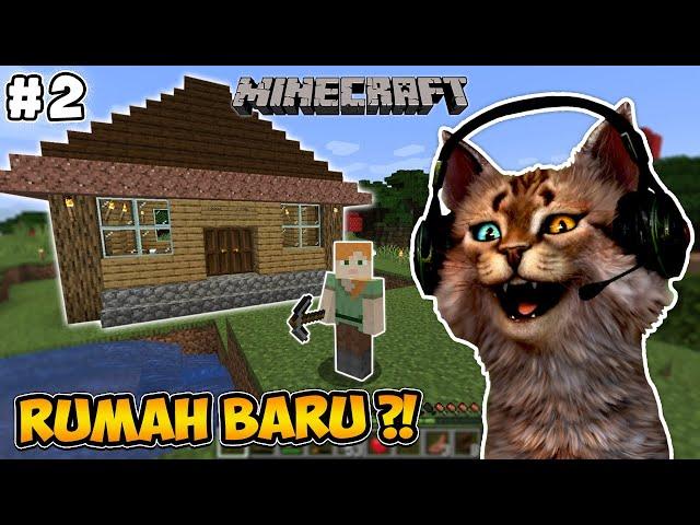 GOZOUX BIKIN RUMAH BARU ?! - RENOVASI RUMAH PERTAMA DI MINECRAFT - Minecraft Survival Indonesia #2