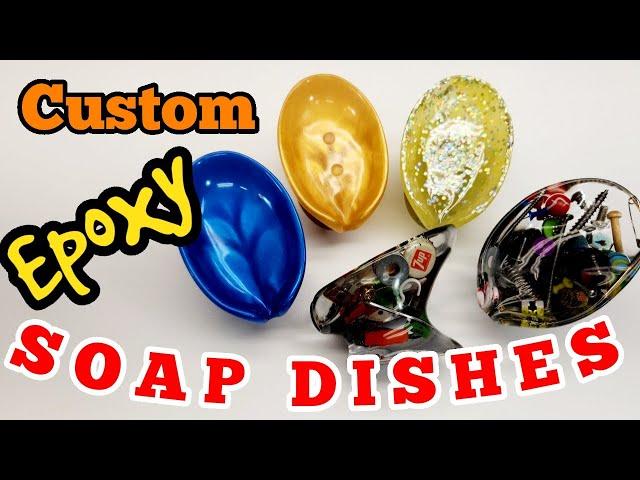Custom Epoxy Soap Dishes