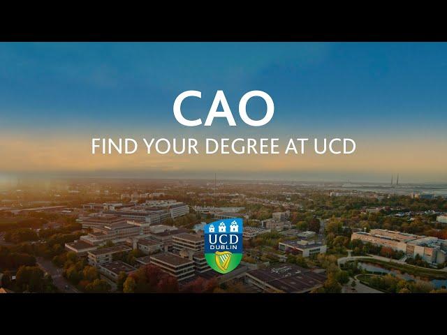 UCD CAO 2024: Future Focused (60 English w/o subs)