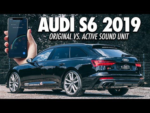 VERGLEICH: AUDI S6 2019 SOUND vs ACTIVE SOUND UNIT | Soundmodul - Sound Booster - Cete Automotive