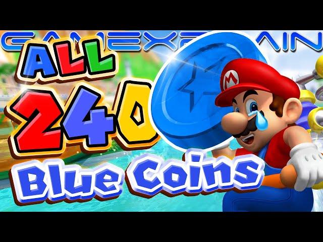 All Blue Coins Locations in Super Mario Sunshine - Super Mario 3D All-Stars (Guide & Walkthrough)