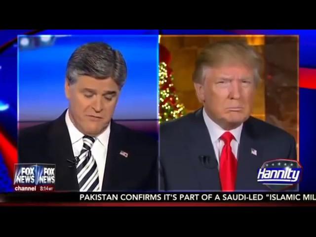 Donald Trump Funny Debate   Sean Hannity Interview News Broadcasting (TV Genre)