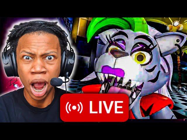 FNAF Security Breach LIVE: Heart-Pounding Part 3!
