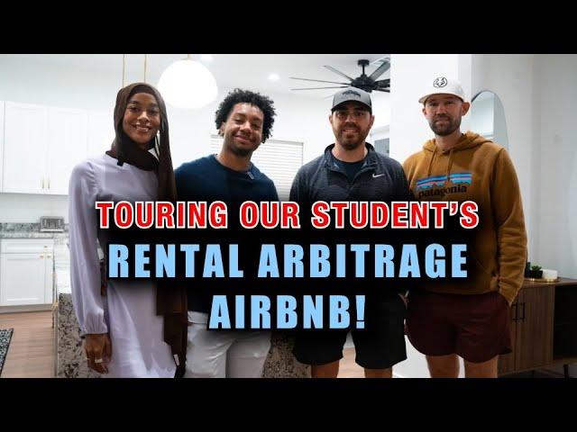 Touring Our Students New Rental Arbitrage Airbnb in Arizona!