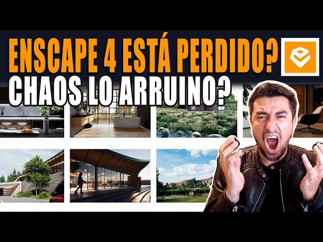 ENSCAPE 4 ESTÁ MUERTO Y CHAOS LO HIZO  ARQUITECTURA Y RENDER 2024