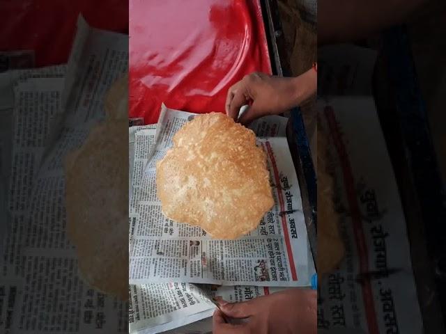 chole bhature only 10 rs | my village street food | #shorts #cholebhature