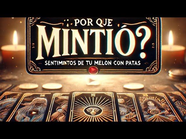 PORQUÉ MINTIÓ #tarot #tarotonline #tarotreading @elcaminoocultotarot