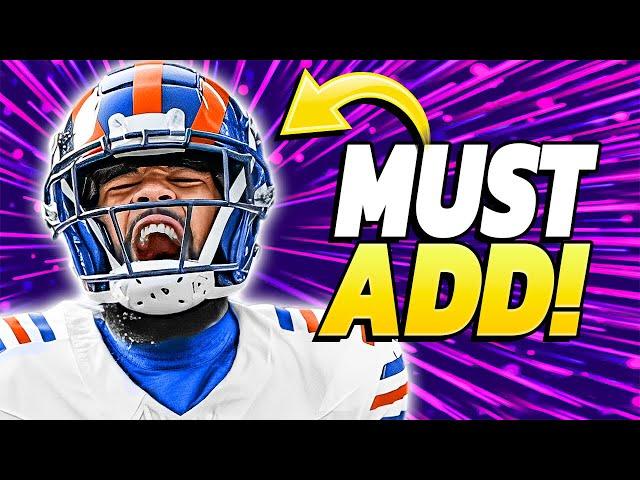 MUST ADD Players Off The Week 13 Waiver Wire! | Fantasy Football 2024