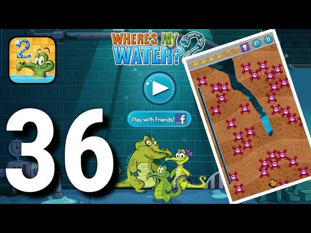 Where's My Water? 2 - Gameplay Walkthrough Part 36 | Pirate Cove (Android, iOS) | GAMING Kid